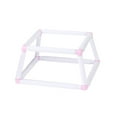 thumbnail image 1 of GUOOL Cross Stitch Rack Embroidery Frame Lap Stand Hands Frees Compact DIY Sewing Combo Multifunction Embroidery Hoop Lap Stand Hoop pink small, 1 of 9