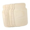 thumbnail image 1 of GUOOL Cutouts Unfinished Unfinished Blank Wood Pieces Practical Lightweight Wooden Tags Unpainted DIY Crafts for Drawing 6 Pieces, 1 of 9