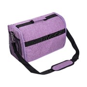 GUOOL Cutting Machine Storage Bag Cutting Machine Dust Cover Protective Cover With Pockets Oxford Cloth Tool Organizer Tote Suitable For Home Storage Office Travel Crafting Spaces violet