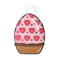 thumbnail image 1 of GUOOL Easter Gift Bag Happy Easter Egg Bag with Handle Gifts Packing Bag Double Sided Gift Tote Bag Treat Bag for Kids Holiday Pink, 1 of 9