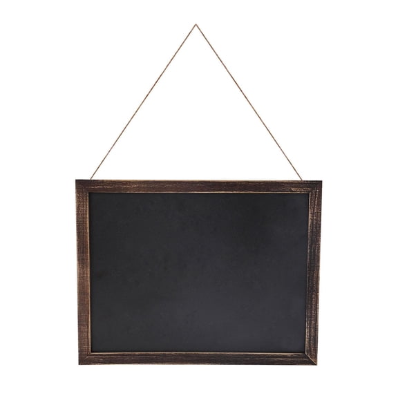 GUOOL Hanging Blackboard Message Chalkboard Memo Message Menu Wooden Framed Chalkboard Sign Display Board for Home Decor Bar,School