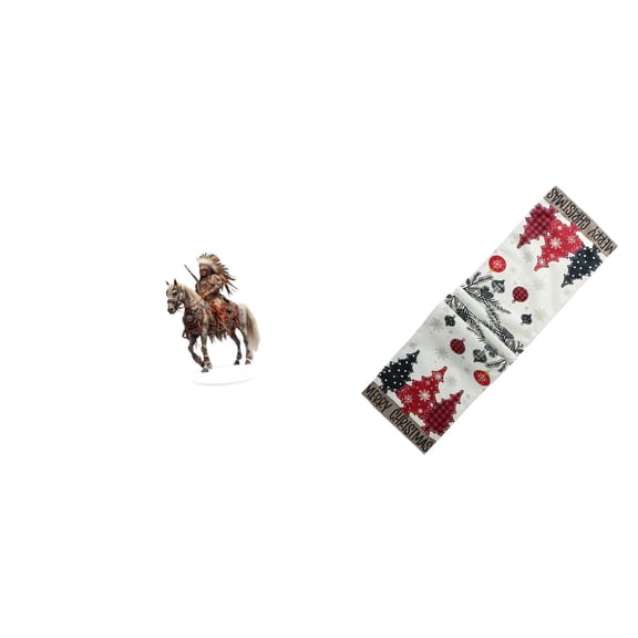 GUOOL Home Knight Desk Sign Acrylic Ornament 2D Craft Shelf Desktop Decoration Waterproof Office Table Runner Crafted from Sturdy Polyester Suitable for Gift Giving Festival Home Office