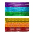 thumbnail image 1 of GUOOL Mardi Gras Foil Fringe Curtains Photo Background Backdrop 3 Colors 2MX1M Background Shine Door Wall Fringe Streamers, 1 of 9