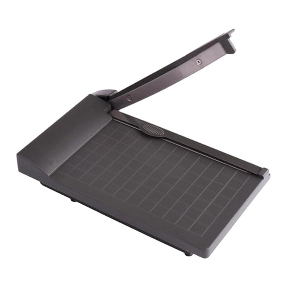 GUOOL Paper Cutter Guillotine Trimmer Scrapbooking Tool Multifunctional Craft Paper Cutting Machine Photo PP Material Portable Slicer Suitable for Home Office Classroom Studio Gray