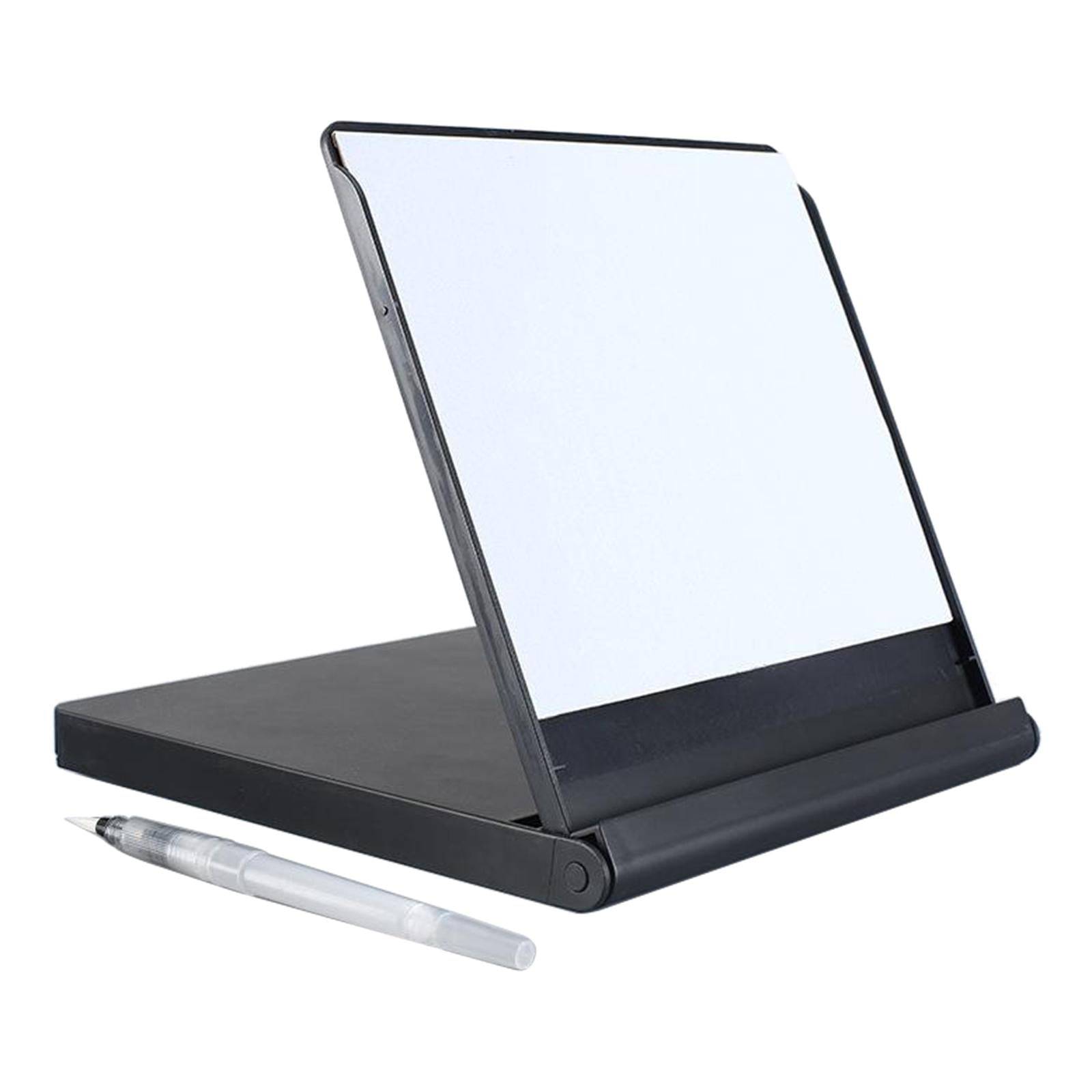 GUOOL Portable Drawing Board Meditation Adults Writing Pad Watercolor Painting Tool Set Sketchpad with Water Pen/Brush Compact - M M