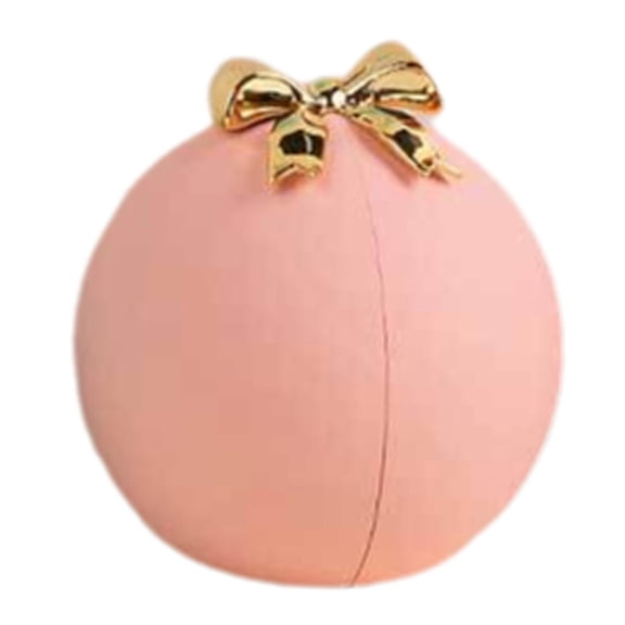 GUOOL Preserved Flower Gift Box Jewelry Box Ceremony Jewelry Display Case Valentine'S Day Gift for Girlfriend Women Grandma Mom Her Pink