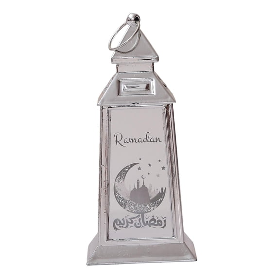GUOOL Ramadan Lantern Light ,Decorative Lamp ,Wedding Centerpiece ,, Home Decor Table Light Eid Mubarak Lights for Gift