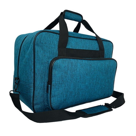 GUOOL Sewing Machine Tote Bag, Universal Portable Carrying Case with Shoulder Strap Sewing Machine and Supplies 18 X 12. , Blue