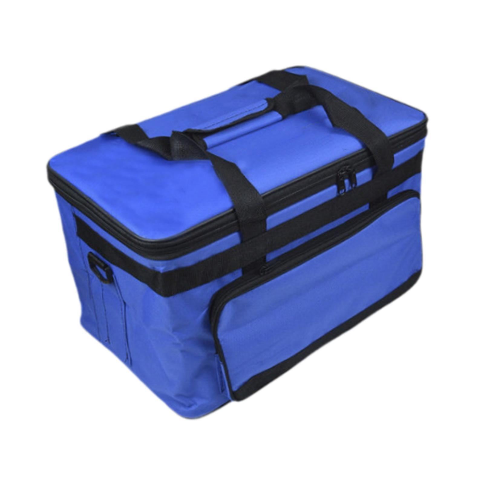 GUOOL Storage Bag for Art Supplies with Handle, Waterproof Tote Transport Box, Travel Craft Bag for Sketches of Sketches of Sketches S Blue