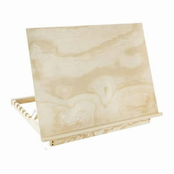 GUOOL Tabletop Easel Drawing Board Wood Drafting Recipe Beginners Art Supply Cookbook Display Stand Artist Foldable Sketching Board 6 Angle