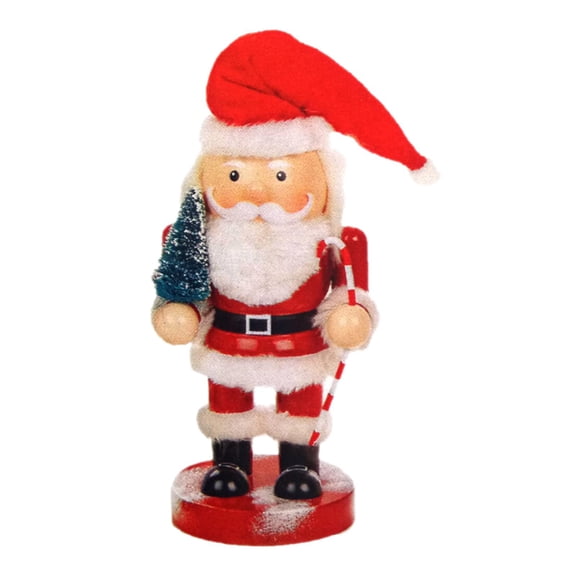 GUOOL Traditional Christmas Nutcracker Figure, Kids Puppet Toy Ornament Art Traditional Crafts Decorative for Festive Children Table House Party