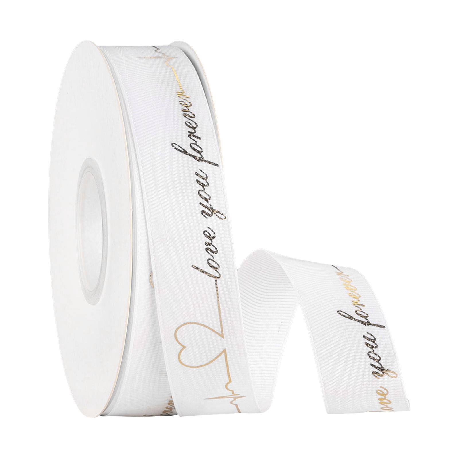 GUOOL Valentine's Day Ribbon DIY Crafts Cake Decoration Heart Ribbon ...