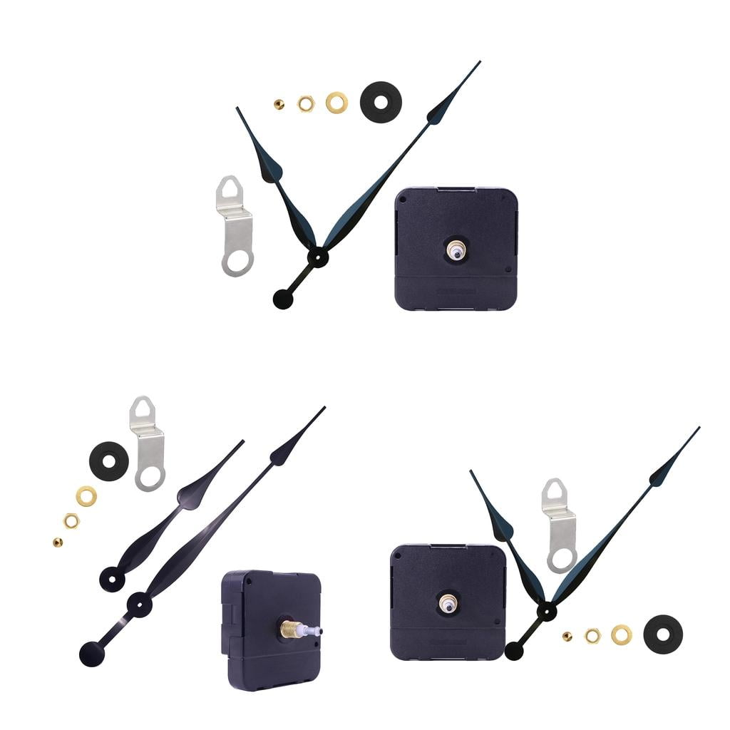 GUOOL Wall Clock Movement Mechanism with Clock Hands, Quartz Clock Motor Kit, for Clock Repair DIY Replacement, Custom Clock *