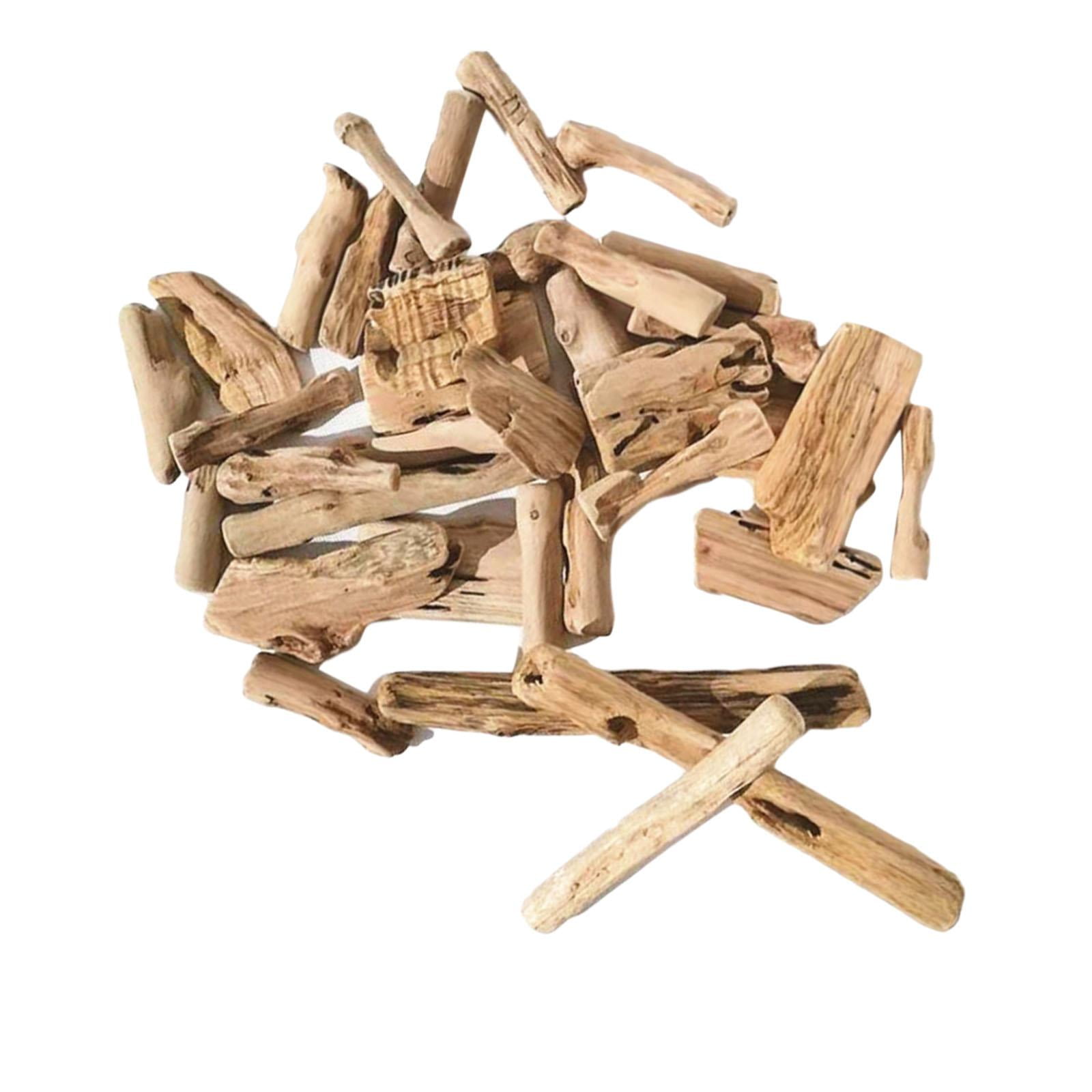 GUOOL Wood Sticks for Crafts - craft Sticks - Natural Twigs Sticks for Crafting, DIY School Projects, Card Making, Embellishments & Photo Props