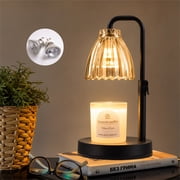 GUPUP Candle Warmer Lamp with Timer, Dimmable Adjustable Height Candle Lamp for Bedroom Home Decor with 2*50W Bulbs