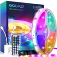 thumbnail image 1 of GUPUP LED Strip Lights,100ft Color Changing Lights with 44 Key IR Remote and 24V Power Supply,Safe for Indoor Decor, 1 of 8