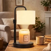 GUPUP Candle Warmer Lamp with Timer, Dimmable Adjustable Height Electric Candle Lamp for Mom, Girls, Home Decor, 2*50W Bulbs Included