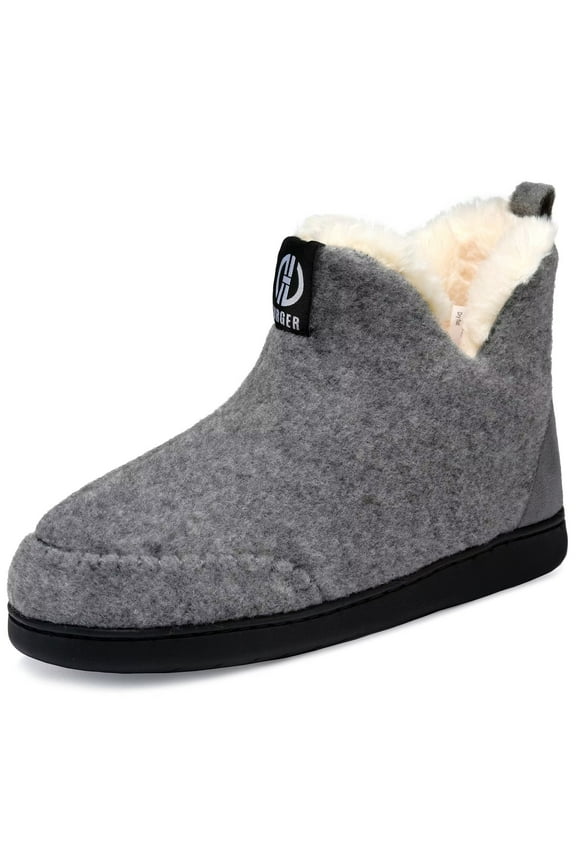 Slipper Boots for Women Men Winter Booties Slippers Indoor Outdoor Slippers Memory Foam House Shoes for Ladies Male