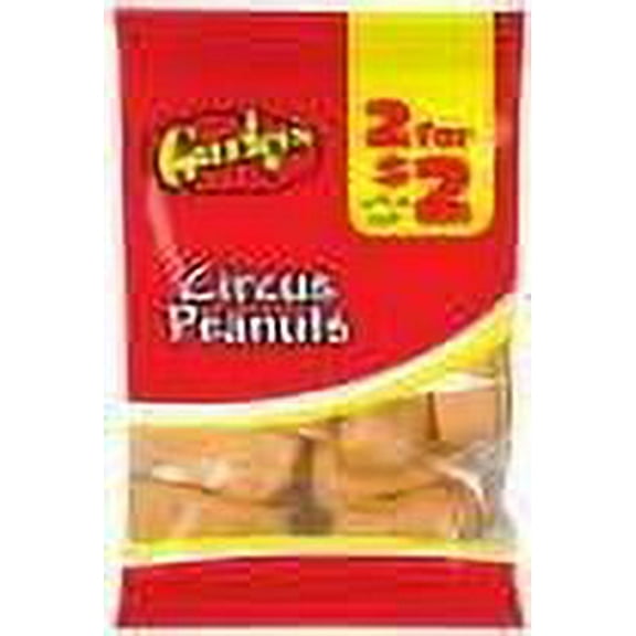 GURLEY'S CIRCUS PEANUTS 1.75 Oz. Pack Of 12 Case