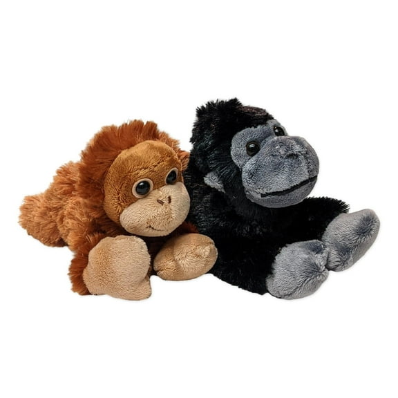 GUS GORILLA & OSCAR ORANGUTAN Mini Flopsie 8" Stuffed Animal Plush by Aurora