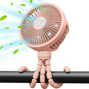GUSGU 11-inch 3-Speed Portable/Foldable Clip-on Hand Held Fan