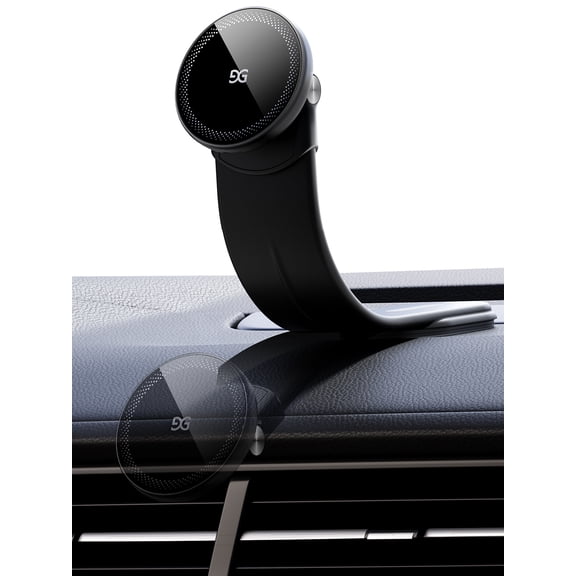 GUSGU E-Mount Cell Phone Magsafe Car Mount, Windshield/Dashboard Car Phone Holder, Universal for All Car Models, Compatible with iPhone 16/15/14/13/12 and All Magnetic Phone