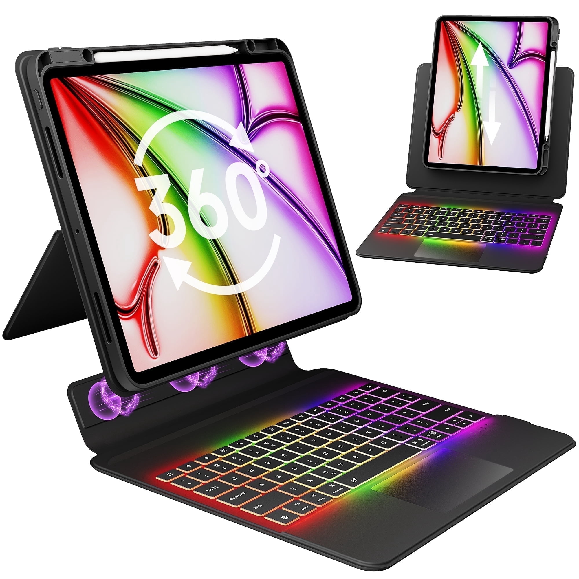 GUSGU SplitFolio Detachable for iPad Air 13-in.(M3/M2, 2025/2024), iPad ...