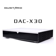 Gustard X30 Network Streaming DAC,4 X ES9039SPRO chips,Supports Airplay/UPnP/NAA/Spotify streaming,Silver