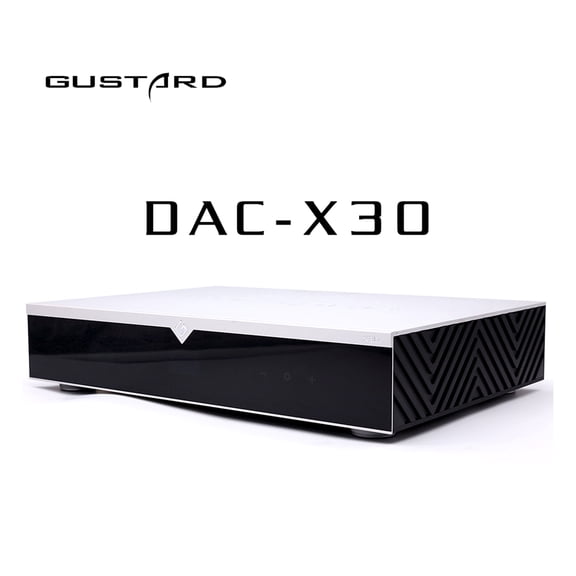 Gustard X30 Network Streaming DAC,4 X ES9039SPRO chips,Supports Airplay/UPnP/NAA/Spotify streaming,Silver