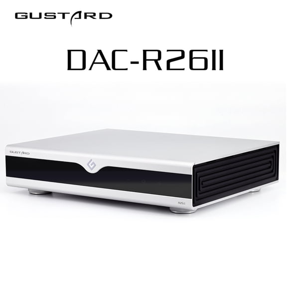 Gustard R26 II Network streaming 26Bit R2R DAC,Fully discrete suitable for audiophiles,Silver