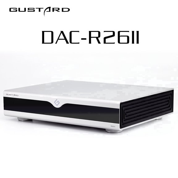 Gustard R26 II Network streaming 26Bit R2R DAC,Fully discrete suitable for audiophiles,Silver