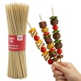 thumbnail image 1 of GUSTO 12" Bamboo Sticks Wooden Skewers for Kabobs & Smores, 100-Pack, 1 of 7