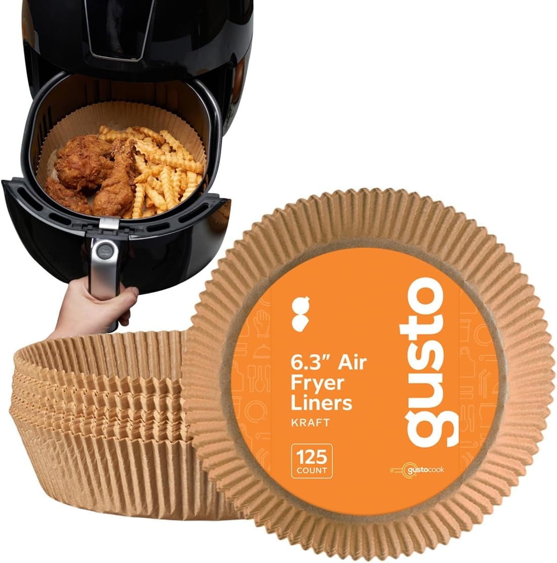 GUSTO Air Fryer Liners - Thumbnail 2
