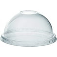 thumbnail image 1 of GUSTO 98mm Rim Clear Dome Plastic Lids for Milkshake Smoothie To Go Cups, 100 Pack, 1 of 7