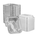 thumbnail image 1 of GUSTO Aluminum Foil Pans Disposable Food Containers with Lids, 5" x 4" 100-Pack, 1 of 6