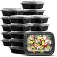 thumbnail image 1 of GUSTO Bento Box Meal Prep Containers with Lid 1 Compartment, 12 Oz, 50-Pack, 1 of 8
