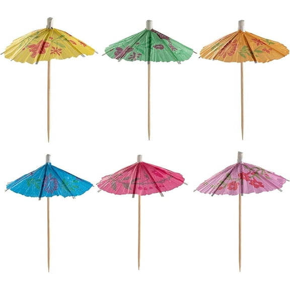 GUSTO Umbrella Toothpicks Cocktail Picks Drink Umbrellas, 240 pack