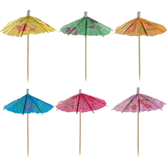 GUSTO Umbrella Toothpicks Cocktail Picks Drink Umbrellas, 240 pack