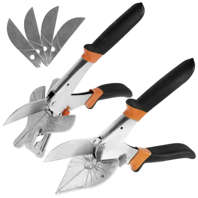 GUSTVE 2Pcs Multi Angle Miter Shears Trunking Shears Multi Angle