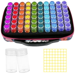  Douorgan 4-Tier Diamond Painting Storage Containers Portable  Bead Organizer and Storage Box Stackable Arts & Crafts Organizers for Nail  Charms Seed, 176 Round, Funnel, Stickers : Arts, Crafts & Sewing