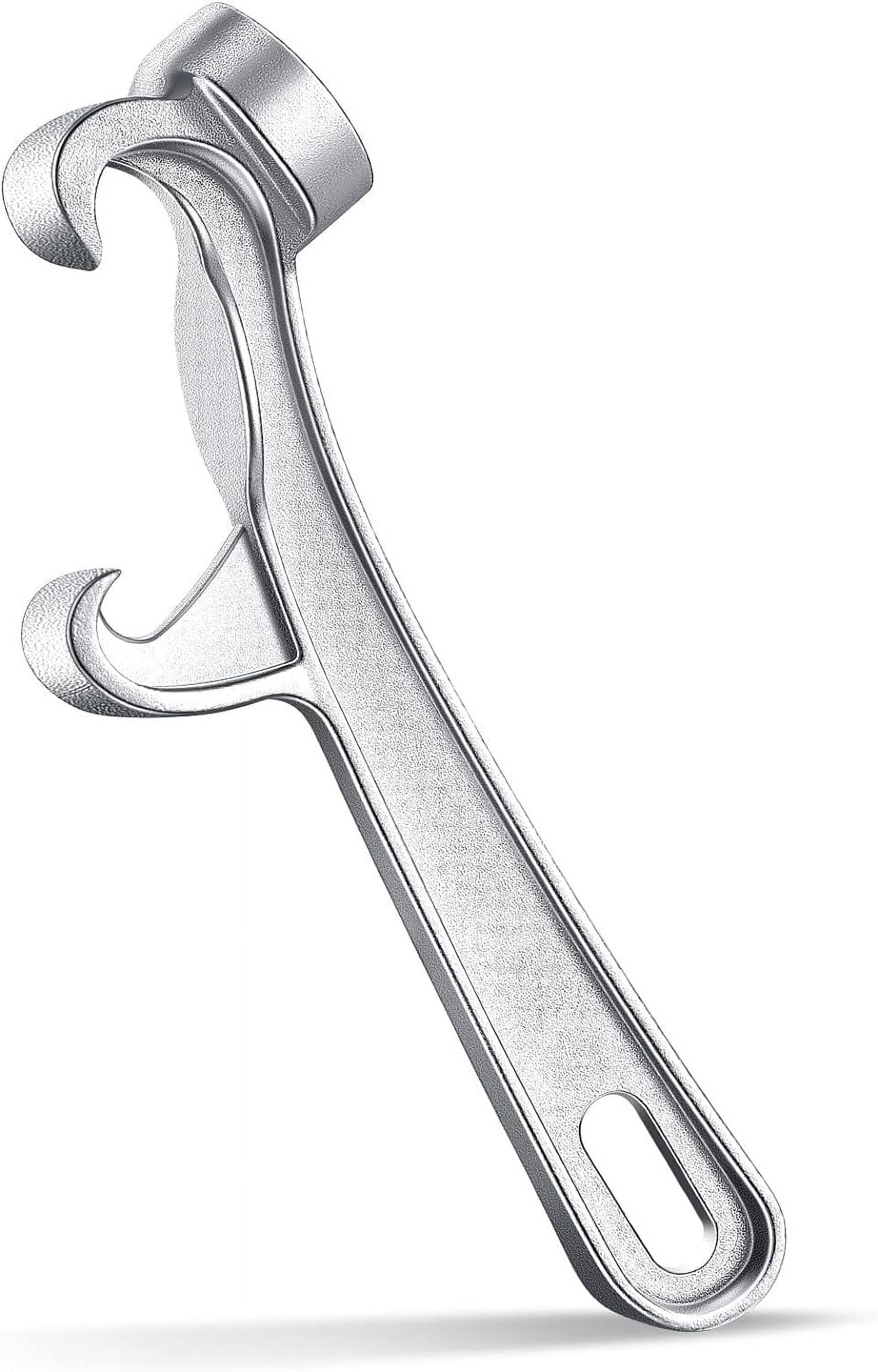 GUTALOR Aluminum Bucket Opener 5 Gallon Pail Opener Silver Buckets Lid