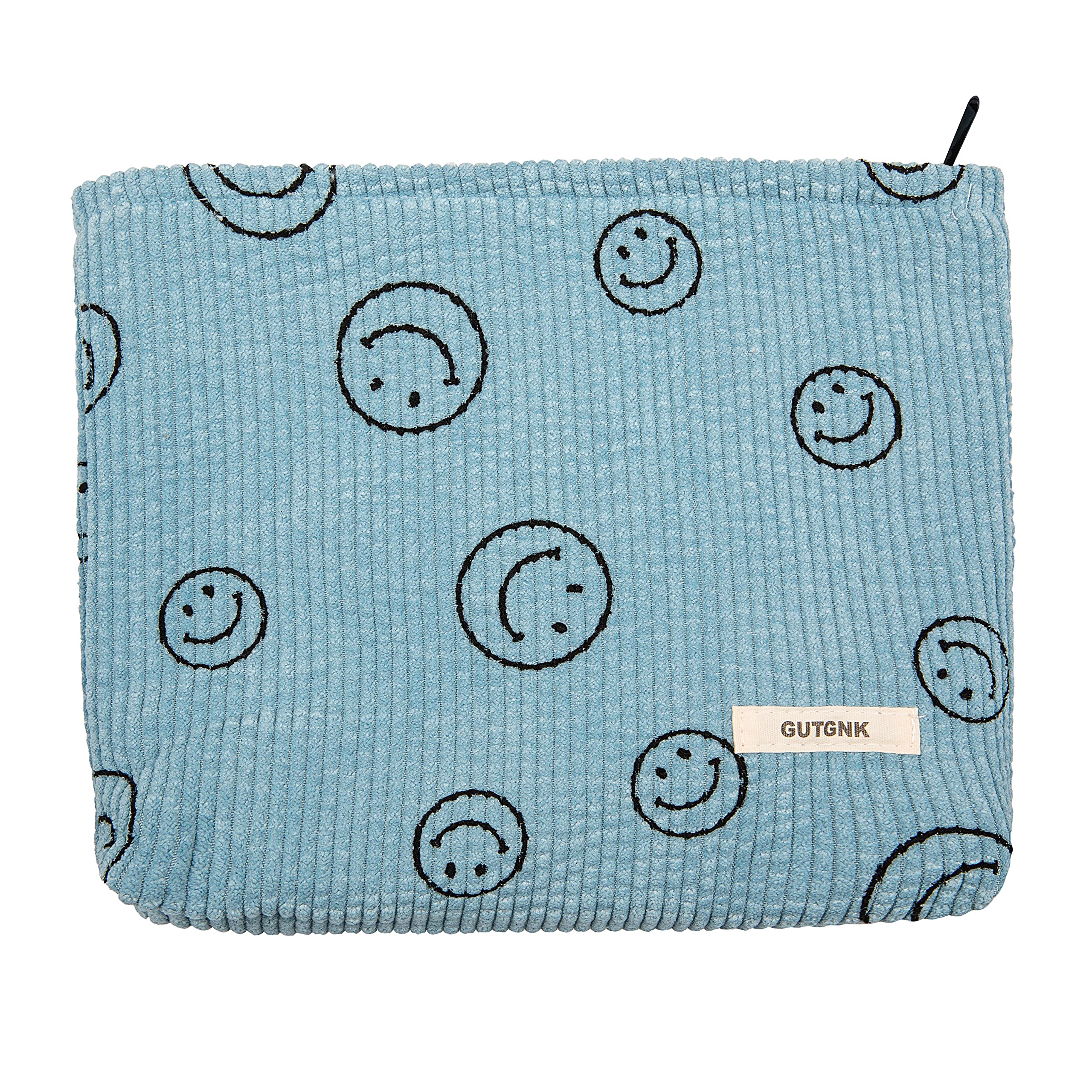 GUTGNK Makeup bag for Women, Corduroy Cosmetic Bag Aesthetic Design