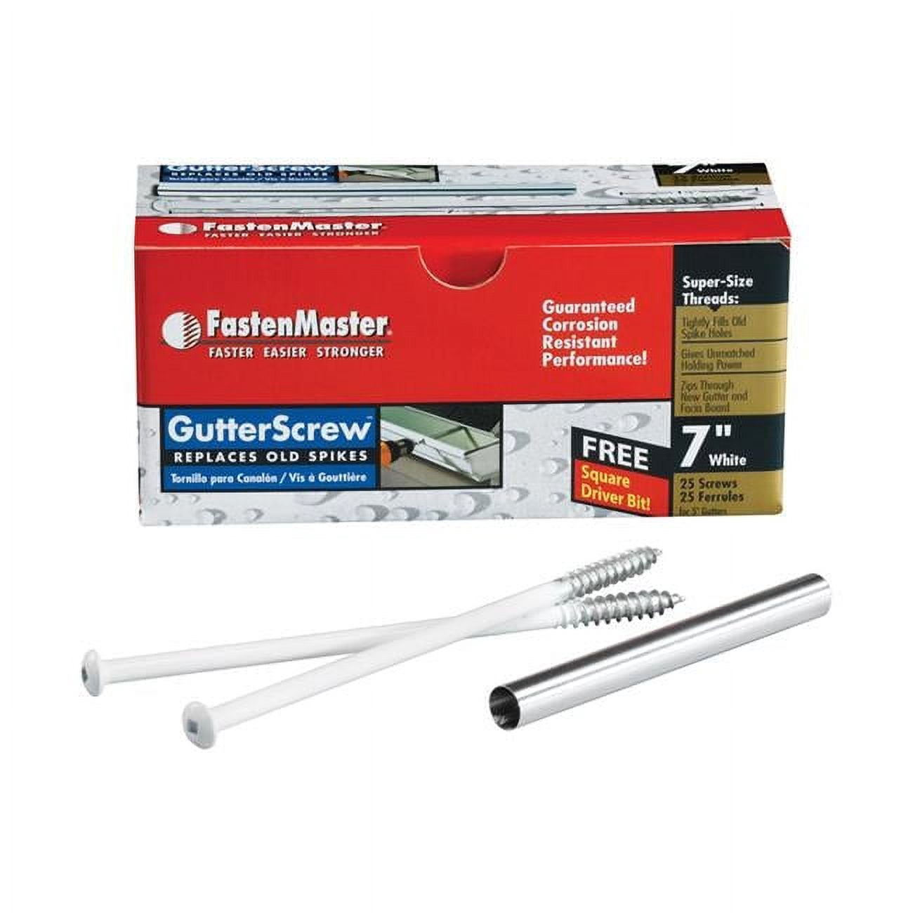GUTTER SCREWS BRN 7
