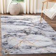 thumbnail image 1 of GUUCHA 5'x8'Abstract Rug Living Room Area Rug Soft Carpet for Bedroom,Gray/Gold, 1 of 7