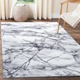thumbnail image 1 of GUUCHA 5'x8'Abstract Rug Living Room Area Rug Soft Carpet for Bedroom,Gray/Silver, 1 of 7