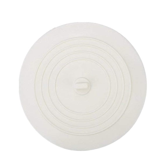 GUUDIE Tub Stopper 2 Pack, 6 Inches Large Silicone Drain Plug Hair Stopper, Flat Suction Coverr for Kitchen Sink, Bathroom, Bathtub, Shower Drain, Laundry Accessories