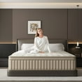 thumbnail image 1 of GUUKIN Queen Mattress, 12 Inch Hybrid Gel Memory Foam Mattress with Individually Wrapped Pocket Coils, Medium Firm Support, Pressure Relief, Mattress in a Box, 1 of 10