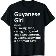 GUYANESE GIRL GUYANA Gift Funny Country Home Roots Descent T-Shirt