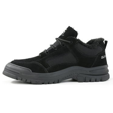 GUYISA-Unisex 10kV Insulated Electrician Safety Shoes - Lightweight Comfortable, Anti-Puncture and Anti-Impact Work Boots,Black,6