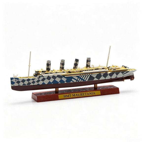 GUYUTING 1/1250 Scale Nautical Vessel Model 19Cm Alloy Plastic Build For History Fans Collection Room Desktop Showcase